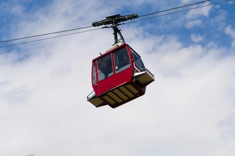 Auli Ropeway Ski Slopes near Joshimath